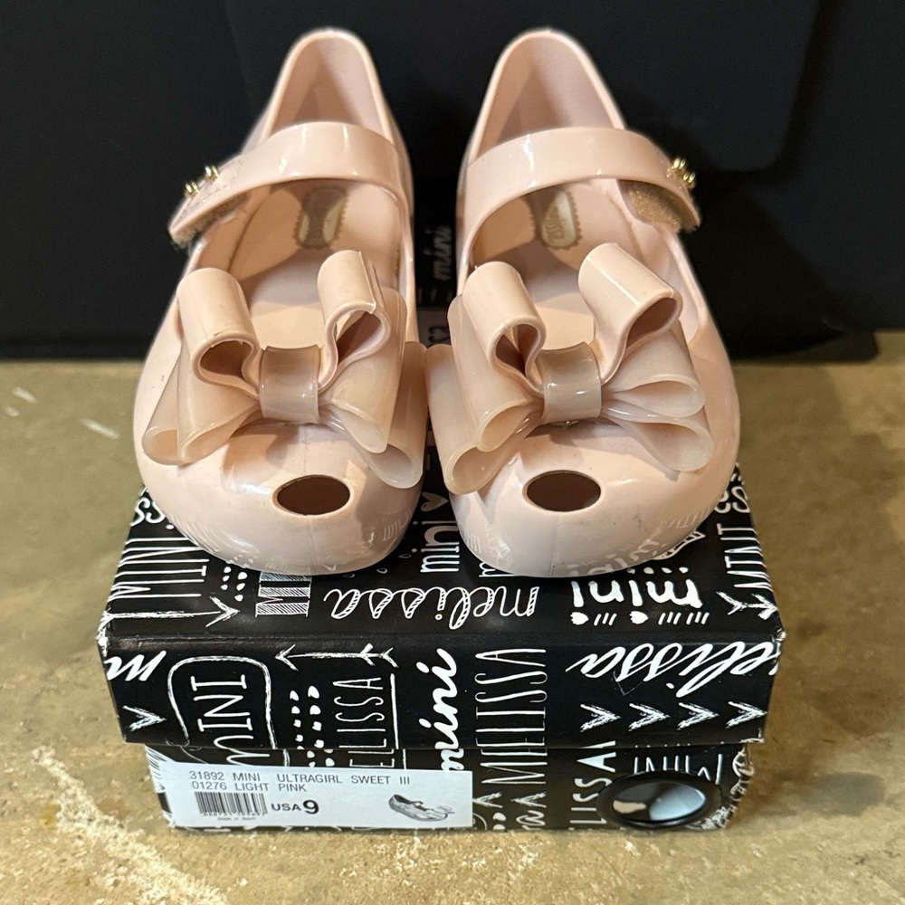 Mini Melissa Ultragirl Sweet II Blush Flats